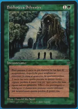 Sylvan Library Legends (ITALIAN) NM Green Uncommon CARD (507820) ABUGames - Image 1