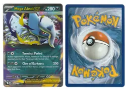 Mega Absol ex 086/132 Pokemon TCG Card Mega Evolution English Near Mint - Image 1
