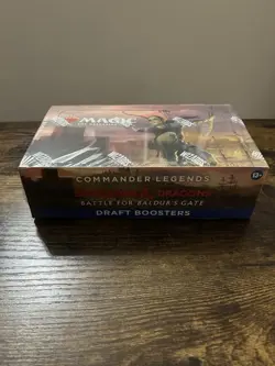 Draft Booster Box Commander Legends Battle for Baldur's Gate MTG SEALED x1 - Image 1