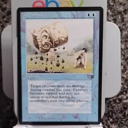 Magic: The Gathering Legends Telekinesis Instant Blue 1994 Daniel Gelon - Image 1