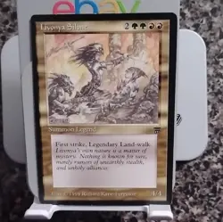 Magic: The Gathering Livonya Silone Legends Legendary Creature Red Green Rare - Image 1