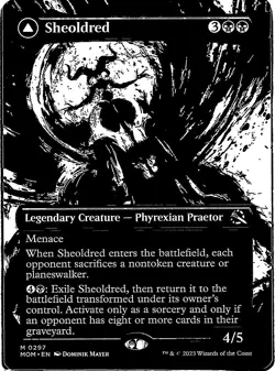 Sheoldred Showcase - March Of The Machines Regular NM MTG 297 - Image 1