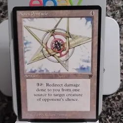 Magic: The Gathering Nova Pentacle Artifact Legends 1994 Richard Thomas - Image 1