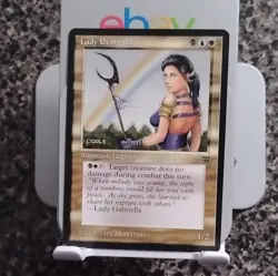 Magic: The Gathering Lady Evangela Legendary Creature Legends 1994 White Black - Image 1