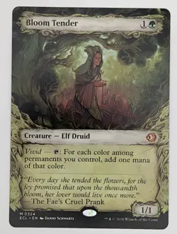 (Normal) Bloom Tender (0324) (Showcase) (324) Lorwyn Eclipsed Mtg NM - Image 1