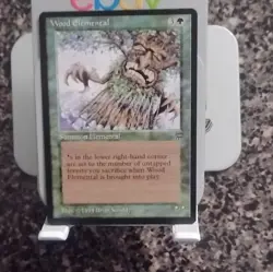 Magic: The Gathering Wood Elemental Creature Green Regular Brian Snoddy 1994 - Image 1