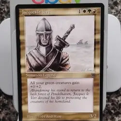 Magic: The Gathering Jacques le Vert Creature Legends Regular Andi Rusu 3/2 - Image 1