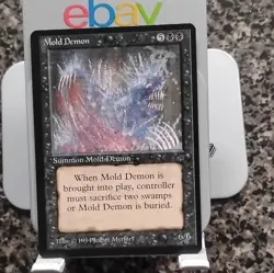 Magic: The Gathering Mold Demon Creature Black Regular Legends Myrfors 6/6 - Image 1