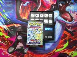HEAVY! GOD PACKUUU 21.48g Prismatic Evolutions Pokemon TCG Booster (SEALED) - Image 1