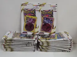 (24) Lot 2022 Pokemon Sword Shield Astral Radiance Single Pack Checklane Blister - Image 1