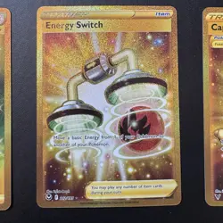 Pokemon TCG - Gold Trainer Lot (x3) - Secret Rare Holo - NM - Image 4