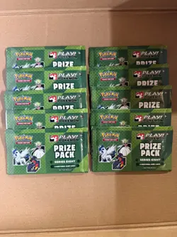 10x Play! Pokemon Prize Pack Series 8 *FACTORY SEALED* Promo Packs NEW NM - Image 1