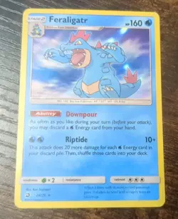 Pokemon Tcg Feraligatr 24/70 Holo Dragon Majesty MP - Image 1