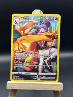 Pokemon Charizard TG03/TG30 Lost Origin Trainer Gallery Ultra Rare Holo 2022 HP - Image 1