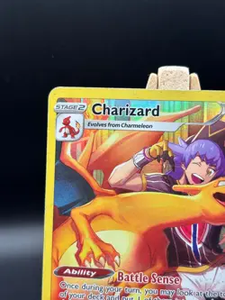 Pokemon Charizard TG03/TG30 Lost Origin Trainer Gallery Ultra Rare Holo 2022 HP - Image 2