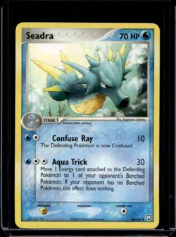 2004 Pokemon EX Team Rocket Returns Seadra #48/109 - Image 1