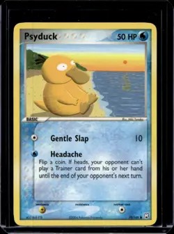 2004 Pokemon EX Team Rocket Returns Psyduck #70/109 - Image 1