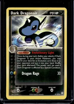 2004 Pokemon EX Team Rocket Returns Dark Dragonair #31/109 - Image 1