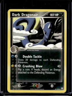 2004 Pokemon EX Team Rocket Returns Dark Dragonair #32/109 - Image 1