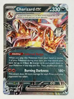 Charizard ex 196 Scarlet & Violet Black Star Promo Pokemon TCG NM - Image 1