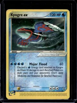 2003-2006 Pokemon Nintendo Black Star Promos Kyogre ex #001 - Image 1