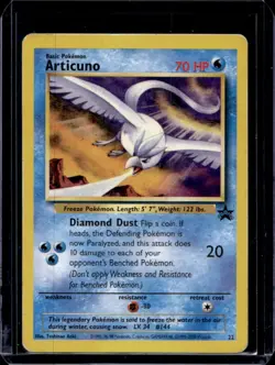 1999 Pokemon Wizards Black Star Promos Articuno #22 - Image 1