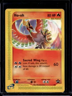 1999 Pokemon Wizards Black Star Promos Ho-oh #52 - Image 1