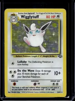 1999 Pokemon Jungle Wigglytuff #16/64 - Image 1