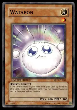 Yu-Gi-Oh TCG Yu-Gi-Oh! The Movie Promo Set #MOV-EN003 Watapon Limited - Image 1
