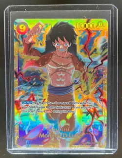 2024 One Piece Emperors in the New World Monkey D. Luffy VAR #OP09-119a - Image 1