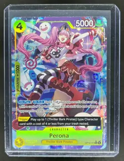 2026 One Piece The Azure Seas Seven Perona Alternate Art Rare #OP14-111 - Image 1