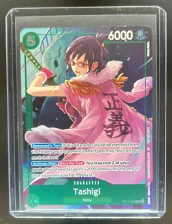 2026 One Piece Tashigi R Dash Pack Alternate Art #OP14-029 - Image 1