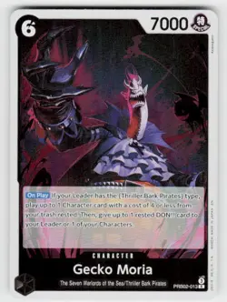 Premium Booster -The Best- Vol. 2 #PRB02-013 R Gecko Moria - Image 1