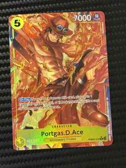 Portgas D Ace PRB02-018 Alternate Art Premium Booster The Best Vol. 2 One Piece - Image 1