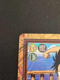 Excellent Condition Early One Piece Hyper Battle Carddass C112 Luffy - Image 3