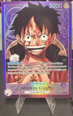Monkey.D.Luffy (060) (Alternate Art) OP05-060 Awakening of the New Era Foil - Image 1