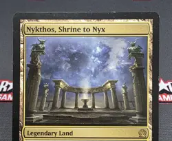 MTG Nykthos, Shrine to Nyx - Theros Magic the Gathering Card # 223 - Image 3