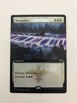 Doomskar Foil Borderless MTG Magic the Gathering Card NM Near Mint KHM - Image 1