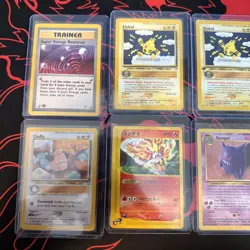 Vintage Pokemon TCG Non Holo 10 Card Lot - Gengar, Entei, Starmie, etc - Image 2