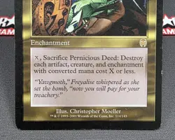 MTG Pernicious Deed - Apocalypse Magic the Gathering Card # 114 - Image 4