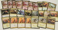 MTG Magic The Gathering Gold Rare Mythic Lot of 50 Cards DMG/PR/HP Played G1 - Image 3