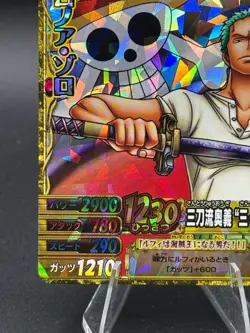 Roronoa Zoro PEM002-W CP One Piece One Py Berry Match Card Japanese - Image 5