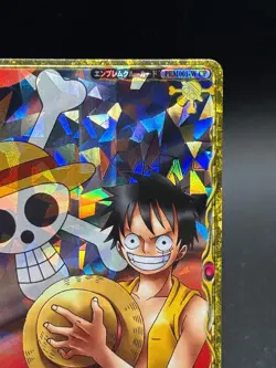 Monkey D. Luffy PEM001-W CP One Piece One Py Berry Match Card Japanese - Image 3