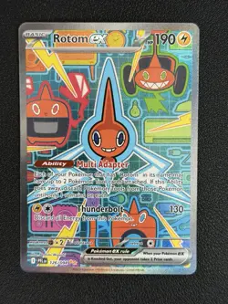 Rotom ex 126/094 ME02 Phantasmal Flames Holo Ultra Rare Pokemon Card - Image 1