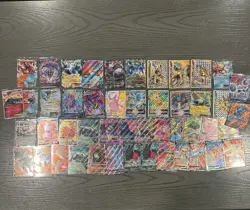 Pokemon TCG 48 Card Mid-era Vintage Ex Vmax Hit LOT And More - Image 1
