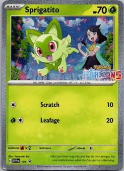 Sprigatito Promo SV: Scarlet & Violet Promo Cards 191 NM - Image 1
