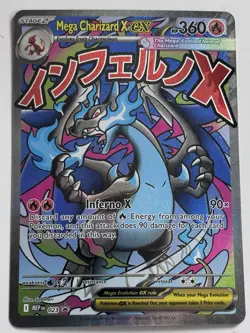 Pokemon Mega Charizard X EX Me: Mega Evolution Promo 023 Holo English Card - Image 1
