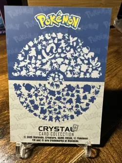 2025 Pokemon Crystal Card Collection Black Dark Edition #118 Goldeen Holo - Image 3