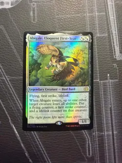 Abigale, Eloquent First-Year Lorwyn Eclipsed Foil Rare - Image 1