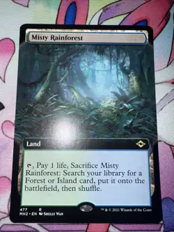 Misty Rainforest (Extended Art) Modern Horizons 2 Regular - Image 1